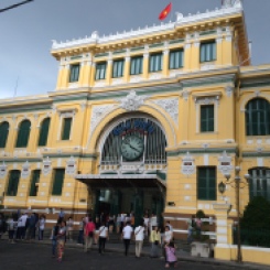 Poste centrale d'Hö Chi Minh - Viêt Nam