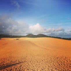 Red sand dunes - Mui Ne au Viët Nam